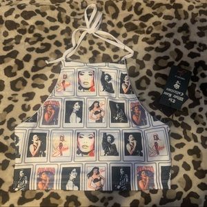 Selena x Forever21 Cropped Halter Top